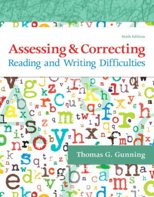 Assessing and Correcting Reading and Writing Difficulties–6th edition (50 Clock Hours)